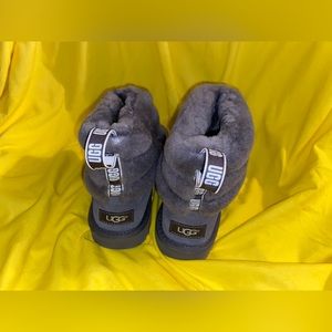 Women's Short Gray UGG Boots